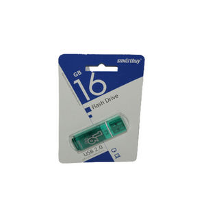 Флеш-диск 16ГБ Смартбай USB 2.0 зеленый